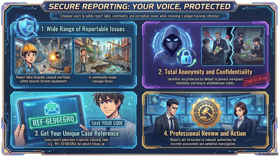 Secure reporting architecture overview