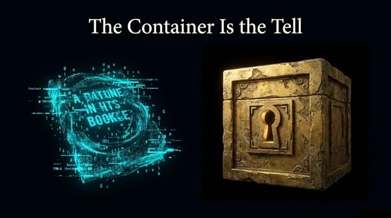 Cover art for episode 236: The Container Is the Tell