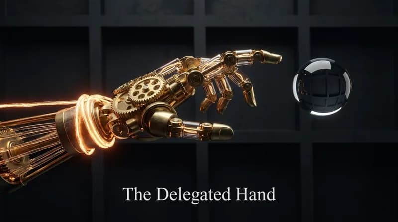 Cover art for episode 243: The Delegated Hand