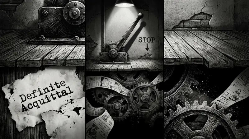 Cover art for episode 256: Definite Acquittal