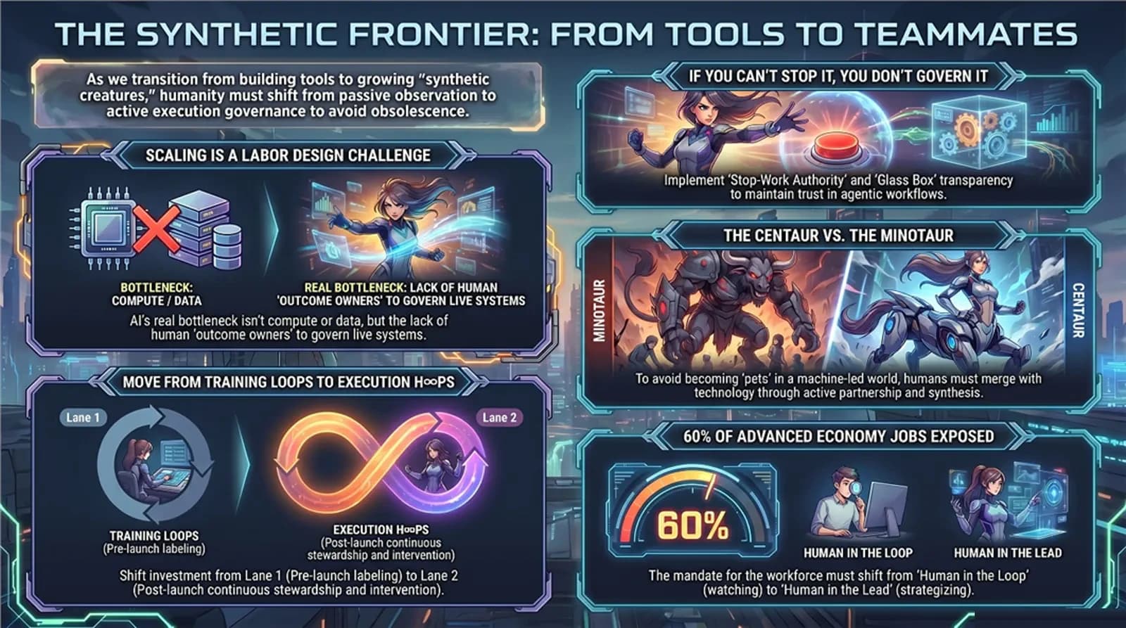Synthetic frontier